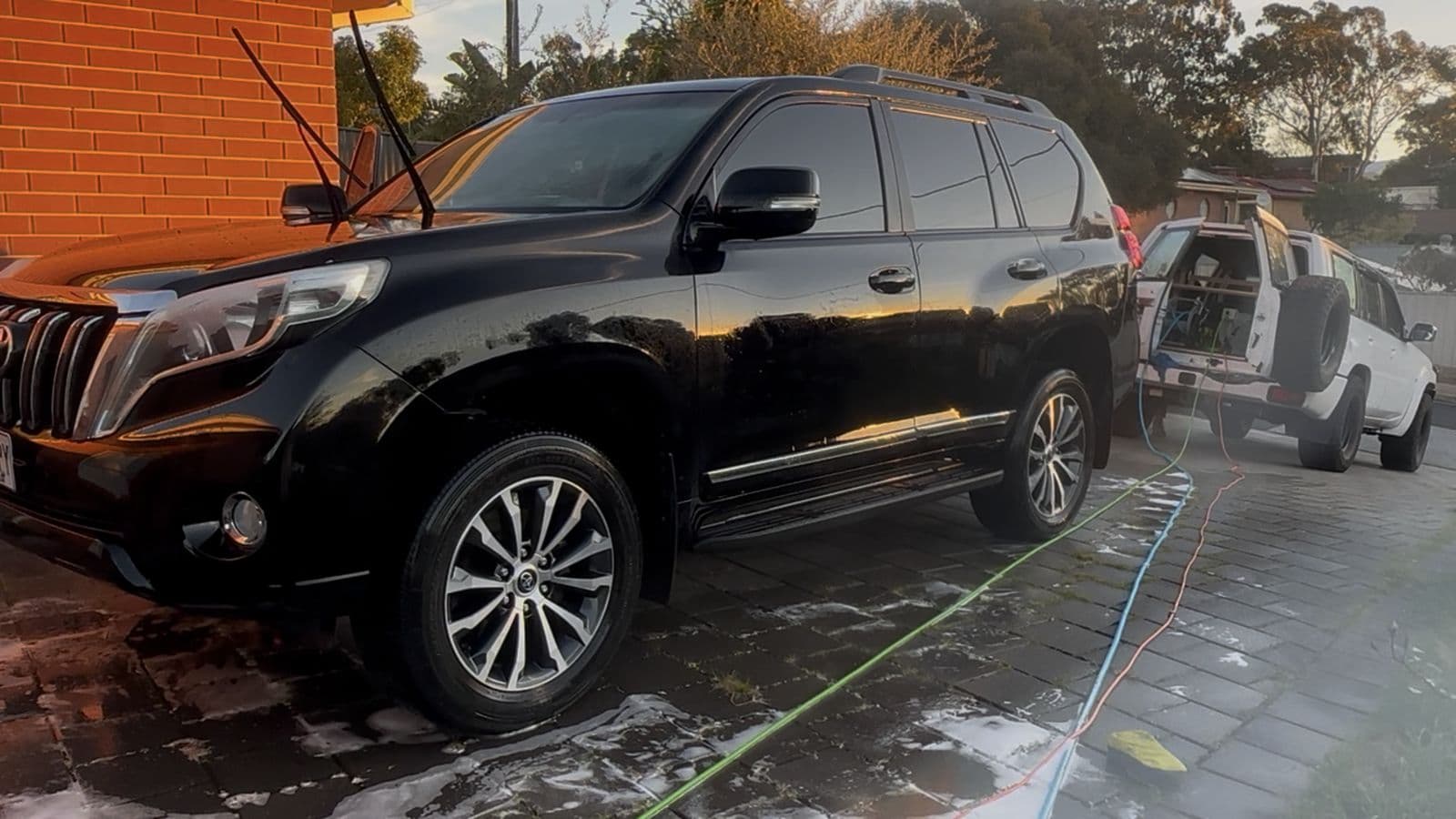 After: Toyota Prado with a deep gloss finish